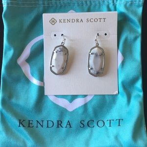 NWT Kendra Scott Dani Marble Earrings